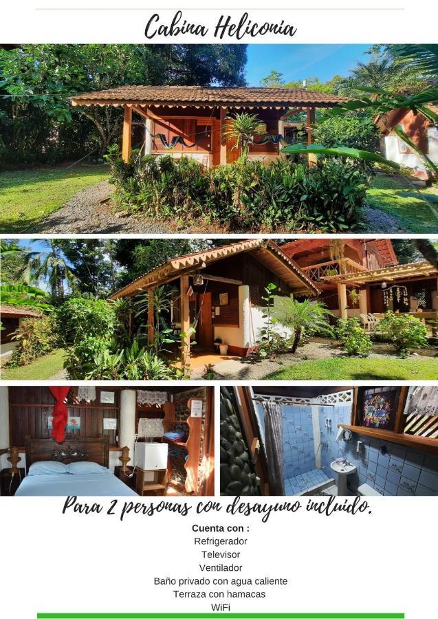 Chalet Y Cabinas Hibiscus Cahuita Ngoại thất bức ảnh